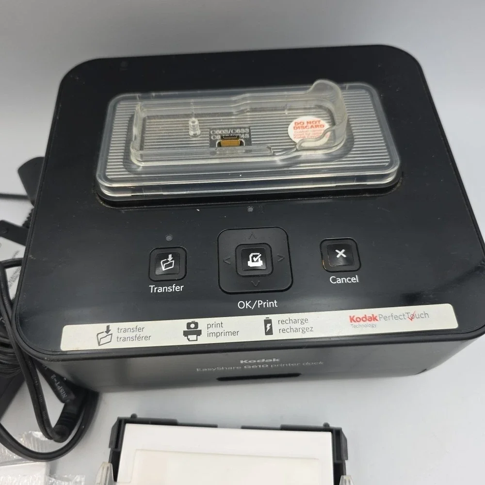 Kodak EasyShare G610 Printer Dock Digital Camera Photo Printing PB23 Untested
